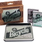 mazzi di carte Bicycle Retro Tin Playing Cards by US Playing Card Co