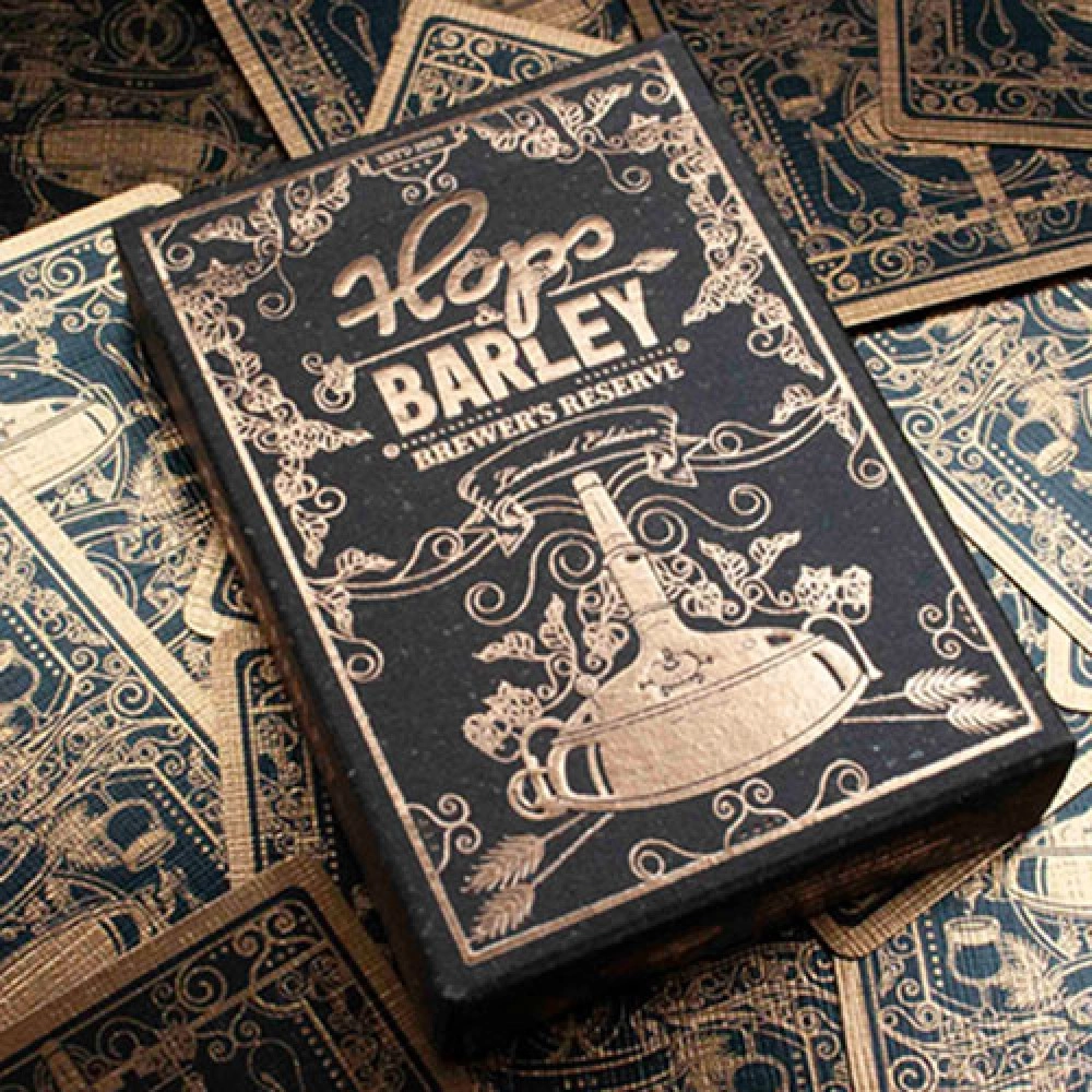 Mazzo di carte Hops & Barley (Copper) by JOCU Playing Cards