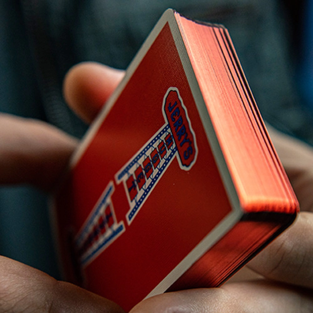 Mazzo di carte Gilded Vintage Feel Jerry's Nuggets (Red) Playing Cards