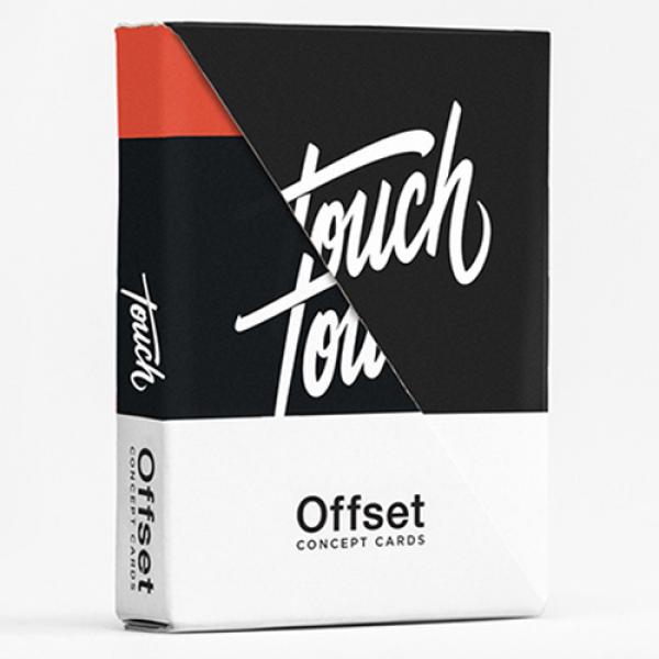 Mazzo di carte Offset Orange Playing Cards by Cardistry Touch