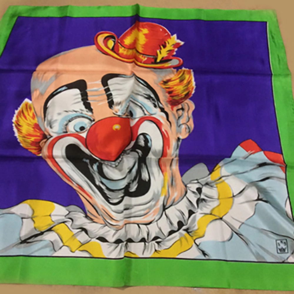 Rice Picture Silk 69 cm (Circus Clown) by Silk King Studios