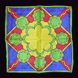 Rice Symphony Silk 45 cm (Medallion) by Silk King Studios