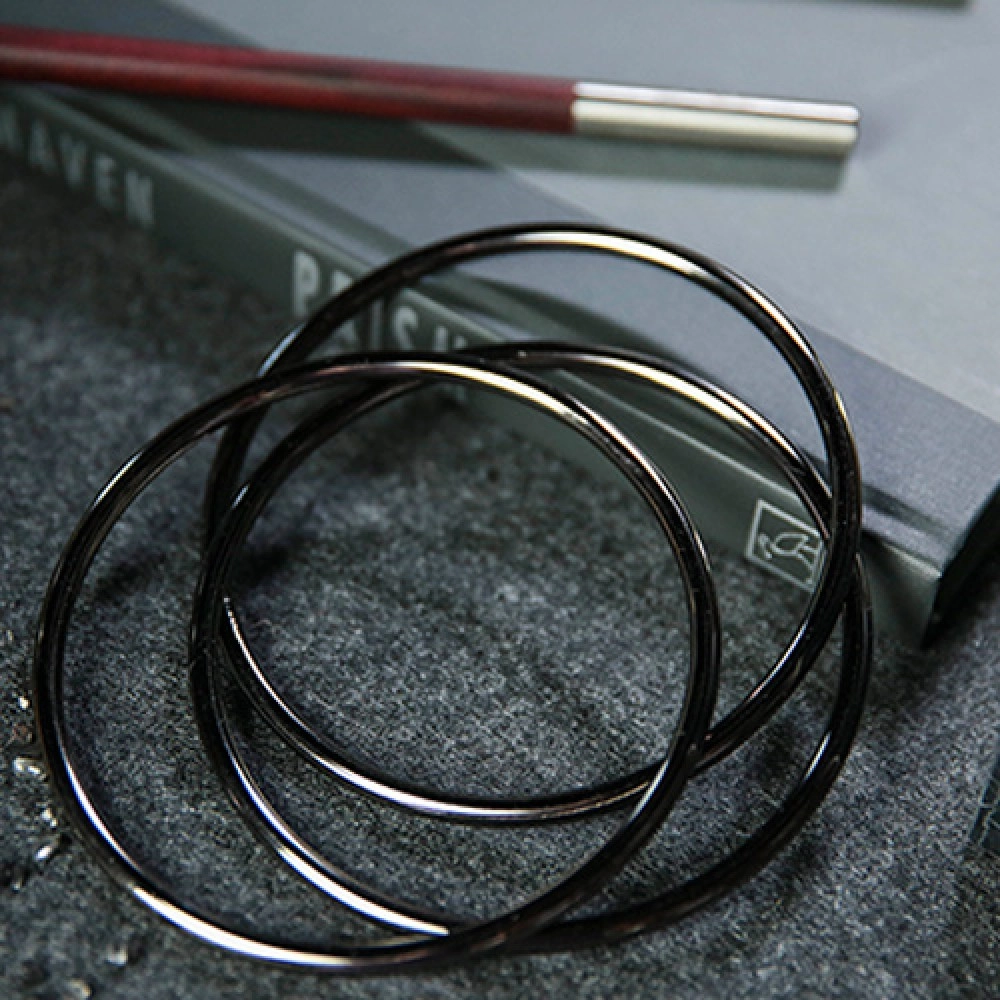 Linking Rings (Space Grey) 10 cm by TCC - Anelli Cinesi