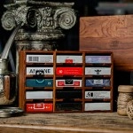 Rosewood Wooden Card Cabinet by TCC