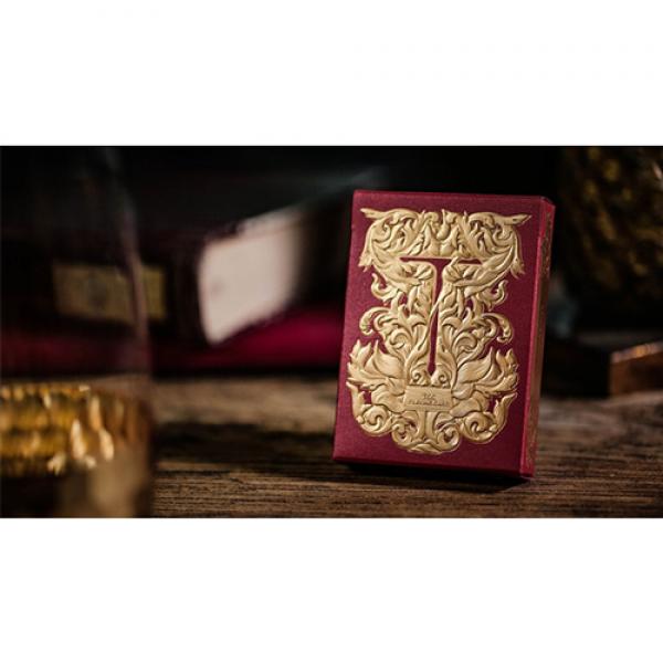 Mazzo di carte Luxury Sword T (Red) Playing Cards ...