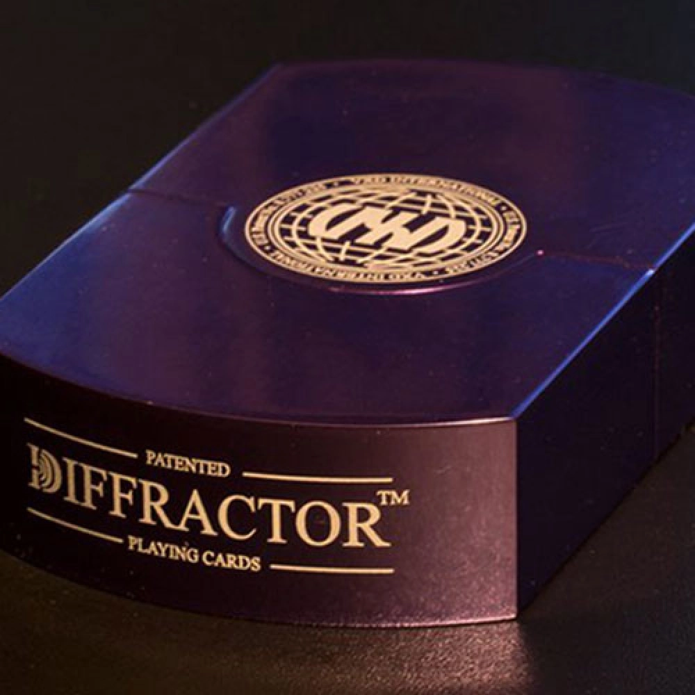 Mazzo di carte Vegas Diffractor Ultraviolet (Metal) Playing Cards