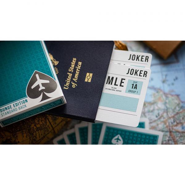 Mazzo di carte Lounge Edition in Terminal Teal by Jetsetter Playing Cards