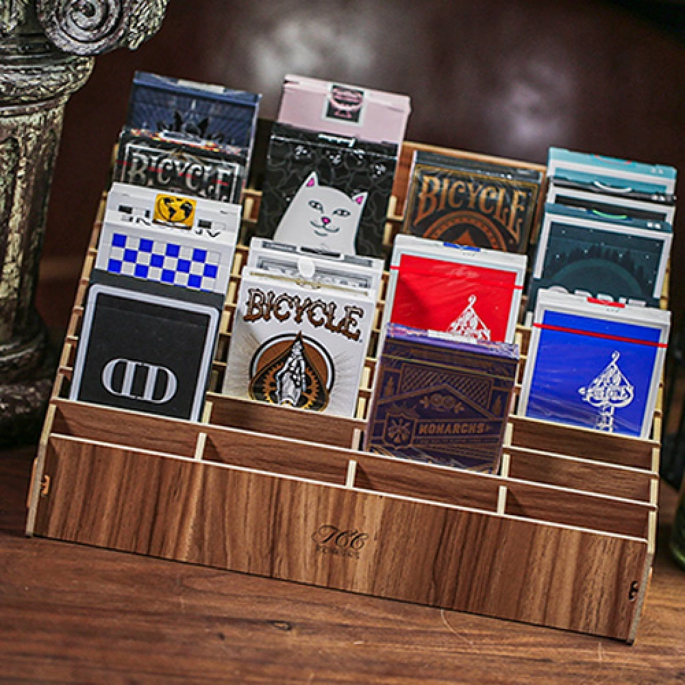 Wooden (Large- 40 Decks) Playing Card Display by TCC