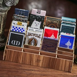 Wooden (Large- 40 Decks) Playing Card Display by TCC