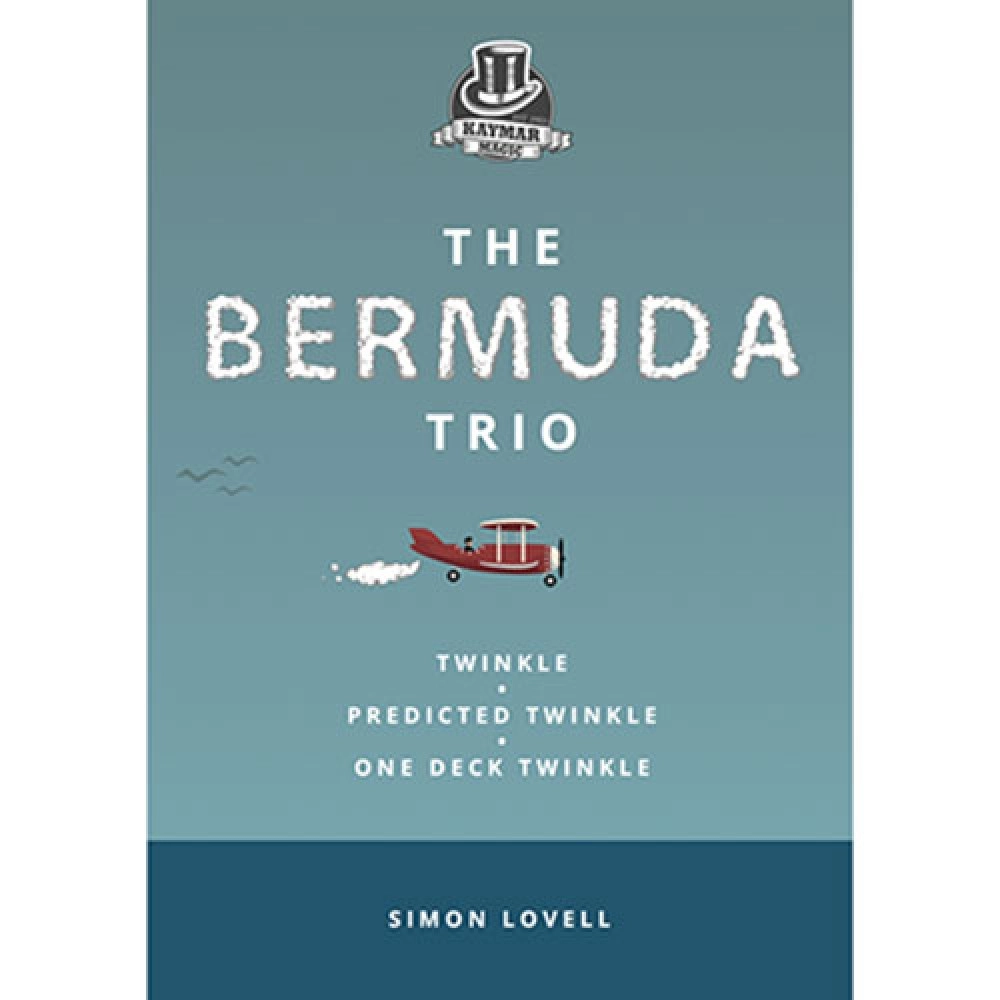 The Bermuda Trio booklet (Gimmick and online instructions) by Simon Lovell & Kaymar Magic