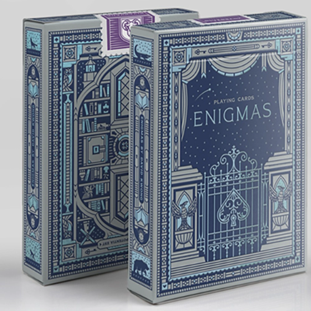 Mazzo di carte ENIGMAS Puzzle Hunt (Blue) Playing Cards