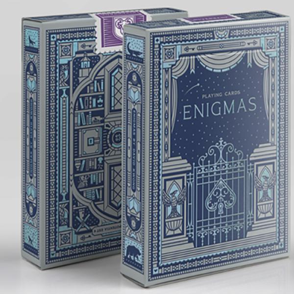 Mazzo di carte ENIGMAS Puzzle Hunt (Blue) Playing ...