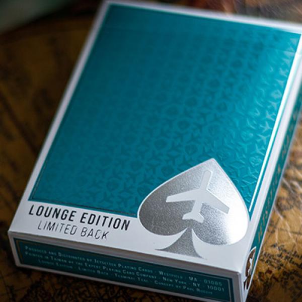 Mazzo di carte Limited Edition Lounge in Terminal Teal by Jetsetter Playing Cards