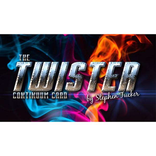 The Twister Continuum Card Red (Gimmick and Online Instructions) by Stephen Tucker