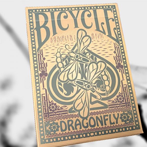 Mazzo di carte Bicycle Dragonfly (Tan) Playing Cards