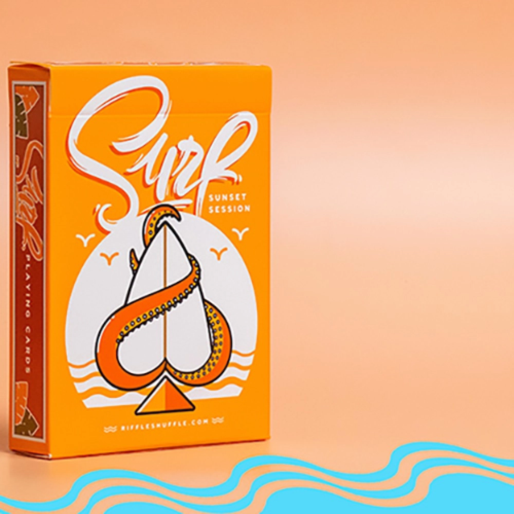 Mazzo di carte Surfboard V2 Playing Cards by Riffle Shuffle