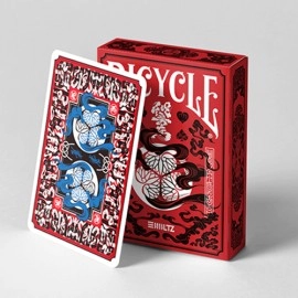Mazzo di carte Bicycle Edo Karuta (Red) Playing Cards