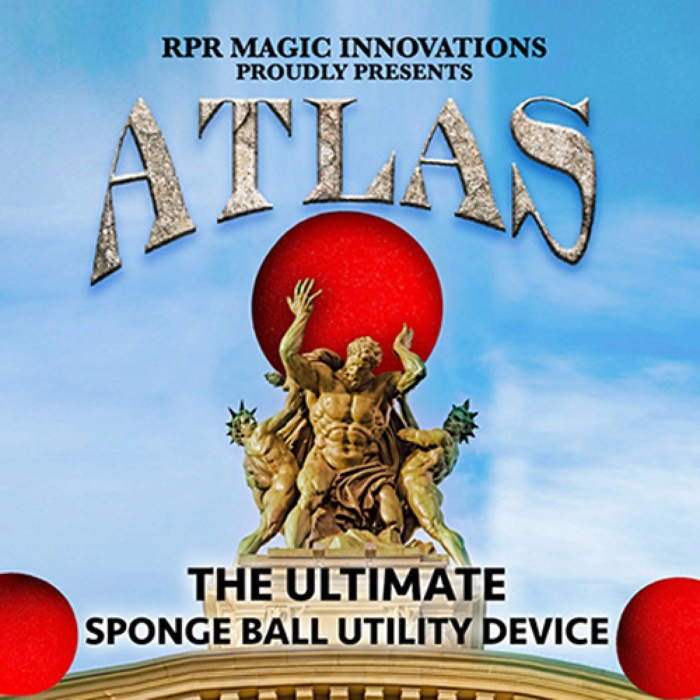 Atlas Kit Red (Gimmick and Online Instructions) by RPR Magic Innovations