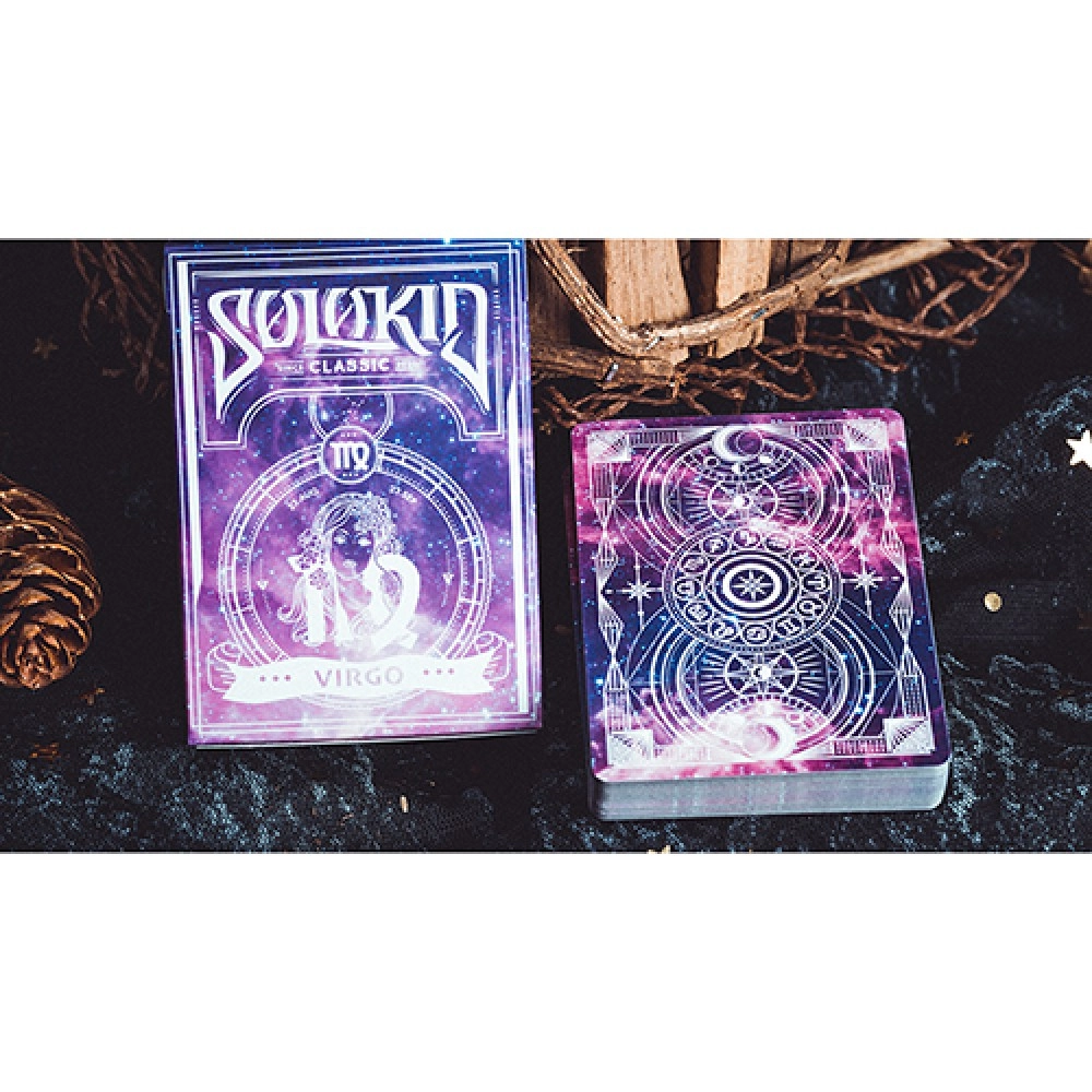 Mazzo di carte Solokid Constellation Series V2 (Vergine) Playing Cards by BOCOPO