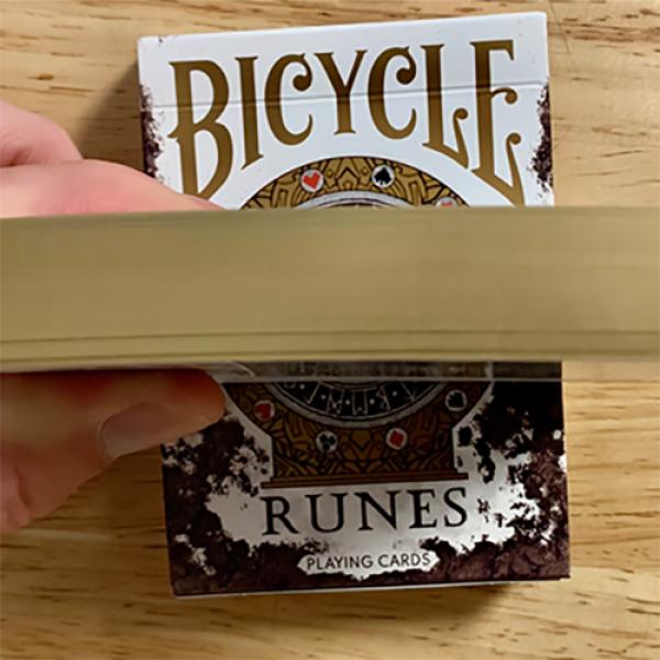 Mazzo di carte Gilded Bicycle Rune Playing Cards