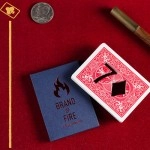BRAND OF FIRE / RED (Gimmicks and Online Instructions) by Federico Poeymiro
