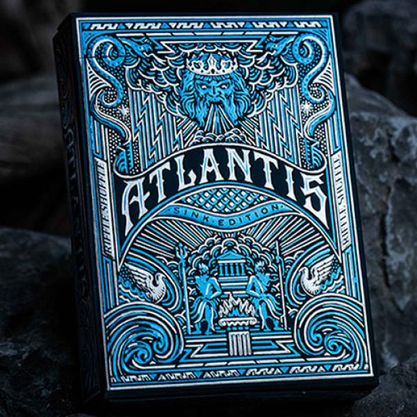 Mazzo di carte Atlantis Sink Edition Playing Cards by Riffle Shuffle