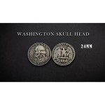 WASHINGTON SKULL HEAD COIN by Men Zi  Magic
