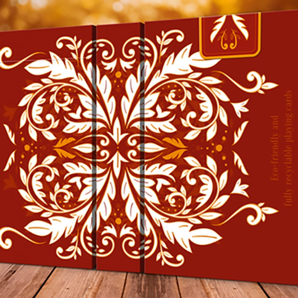 Mazzo di carte Leaves Autumn Playing Cards by Dutch Card House Company
