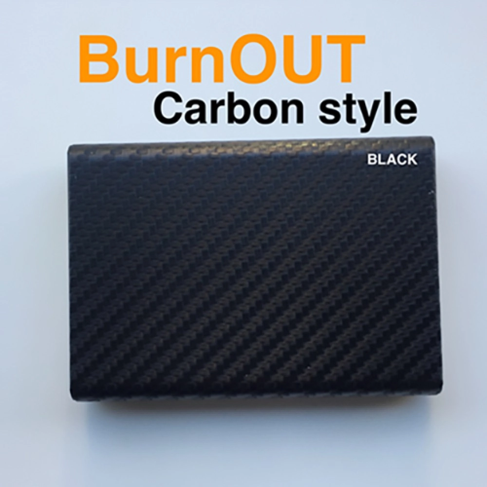 BURNOUT 2.0 CARBON BLACK by Victor Voitko (Gimmick and Online Instructions)