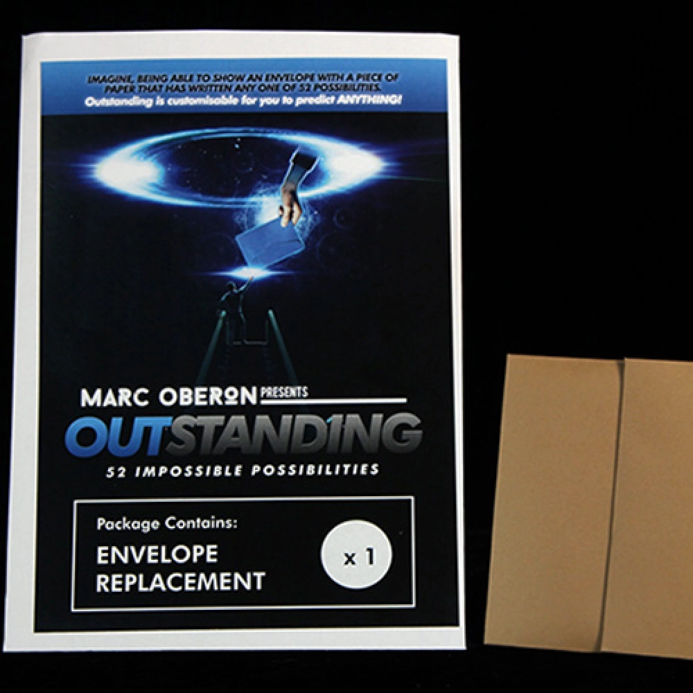 OUTSTANDING Refill Envelope by Marc Oberon
