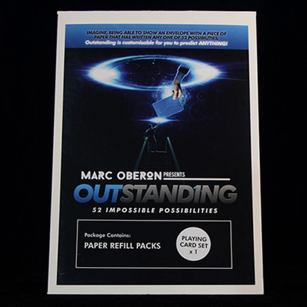 OUTSTANDING Refill Cards by Marc Oberon