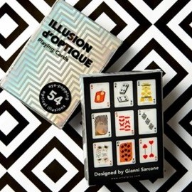 Mazzo di carte Illusion d'Optique Playing Cards by Art of Play