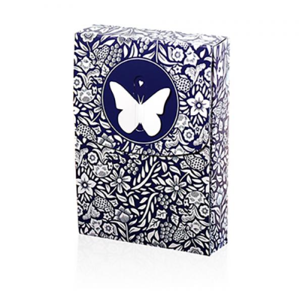 Mazzo di carte Butterfly Playing Cards Marked (Blue) 3rd Edition by Ondrej Psenicka