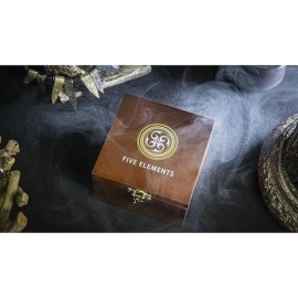 Five Elements Playing Cards Wooden Collection Set with 5 Dice by TCC