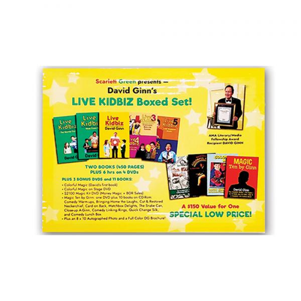 LIVE KIDBIZ BOXED SET by David Ginn - Libro