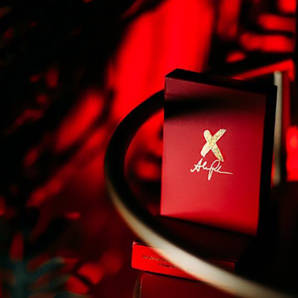 Mazzo di carte X Deck (Red) Signature Edition Playing Cards by Alex Pandrea