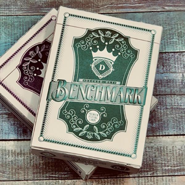 Mazzo di carte Benchmark (Teal) Playing Cards