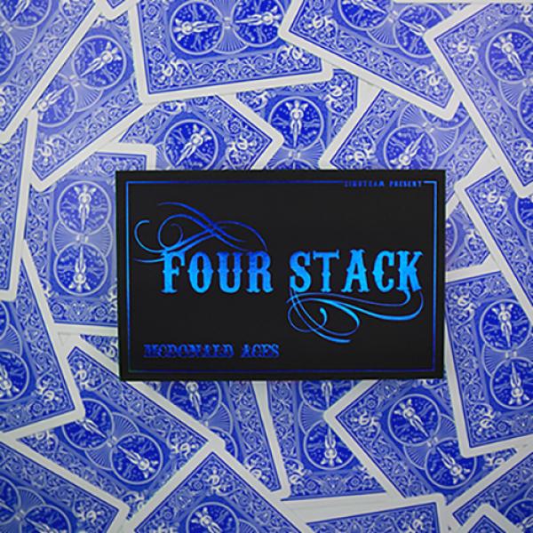 FOUR STACK BLUE by Zihu