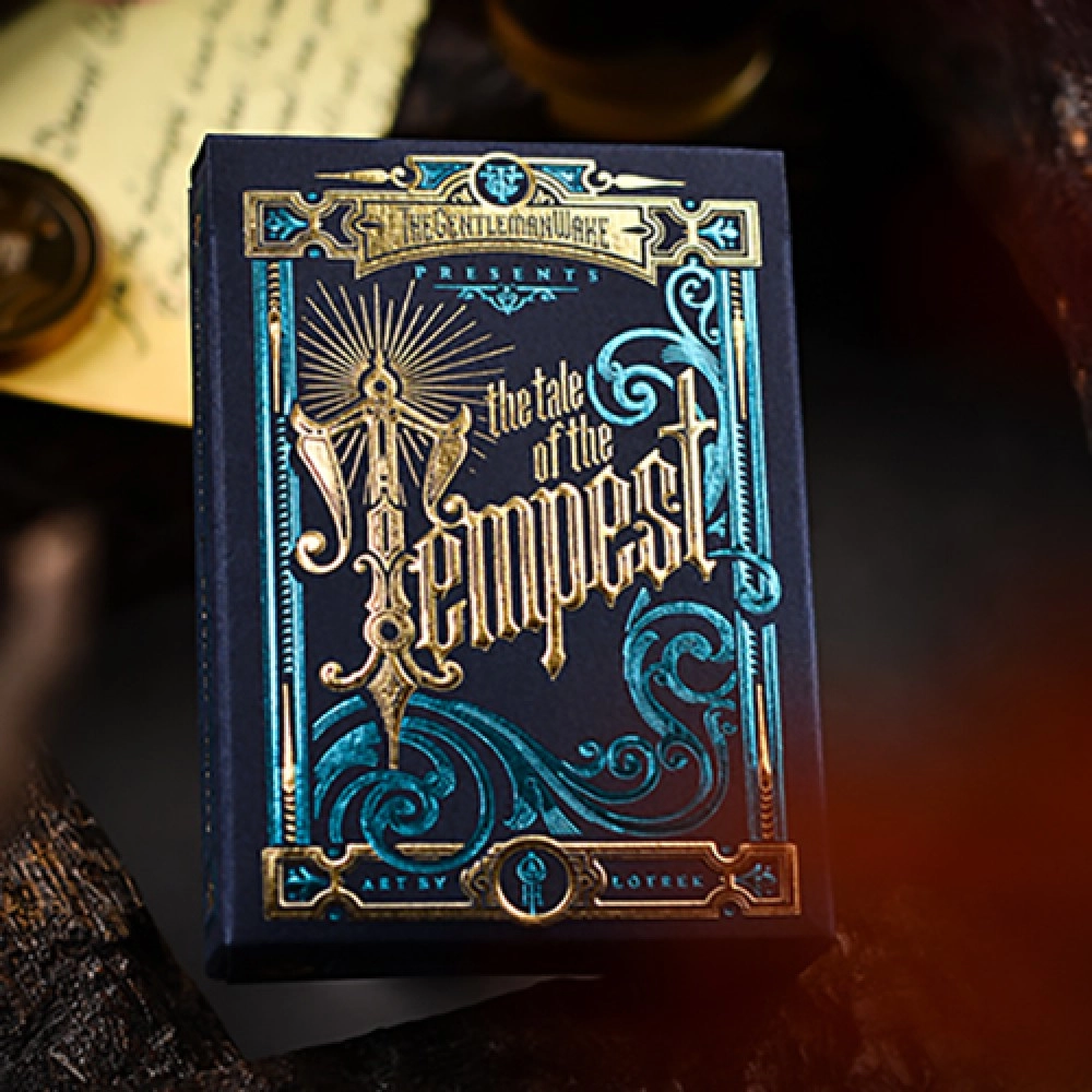 Mazzo di carte The Tale of the Tempest (Ocean) Playing Cards