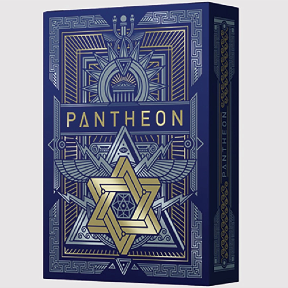 Mazzo di carte Pantheon Azure Playing Cards by Giovanni Meroni