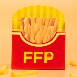 Mazzo di carte Fries by Fast Food Playing Cards