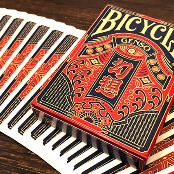Mazzo di carte Bicycle Genso Blue Playing Cards by Card Experiment