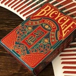 Mazzo di carte Bicycle Genso Green Playing Cards by Card Experiment