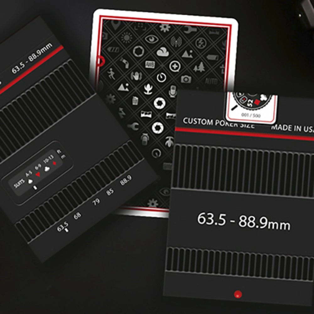 Mazzo di carte Shooters Collector's Edition (Black) Playing Cards by Dutch Card House Company