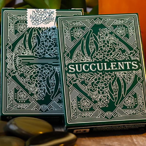 Mazzo di carte Succulents Playing Cards