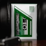 Mazzo di carte Soundboards V4 Green Edition Playing Cards by Riffle Shuffle