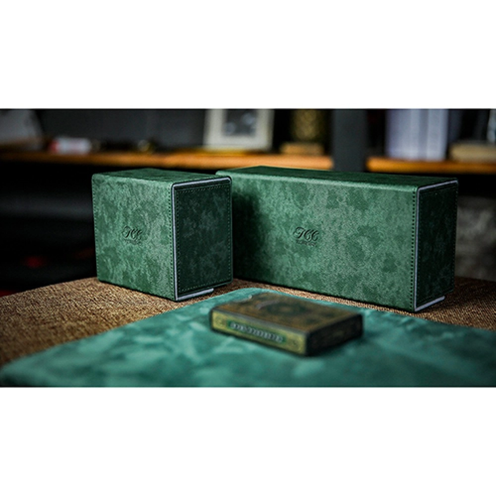 Playing Card Collection GREEN 6 Deck Box by TCC