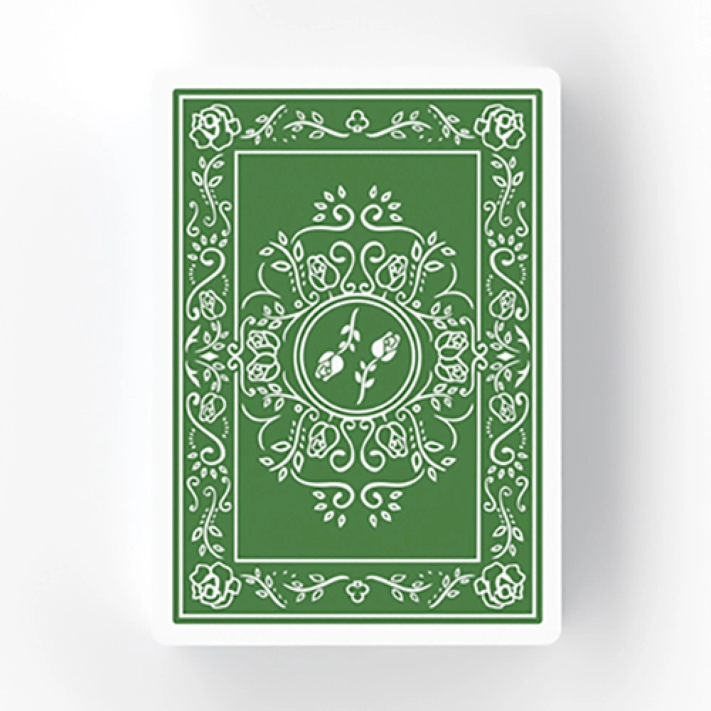 BLACK ROSES IMMERGRÜN Playing Cards