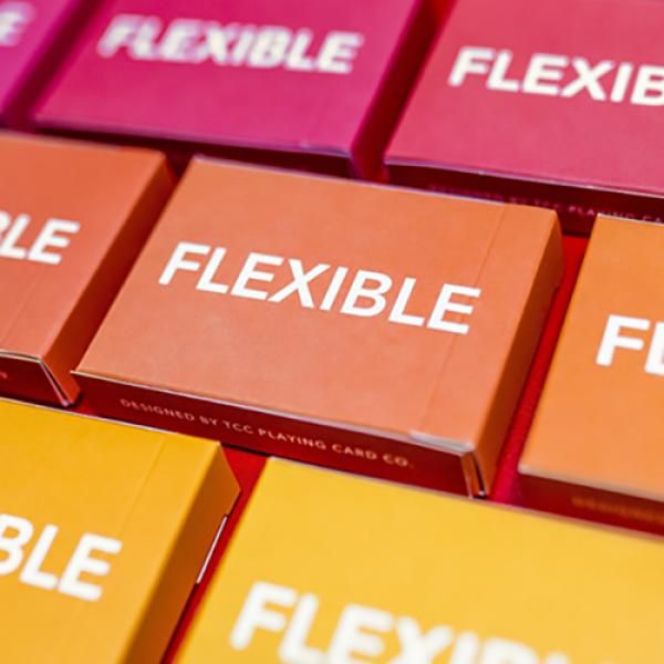 Mazzo di carte Flexible Gradients Orange Playing C...