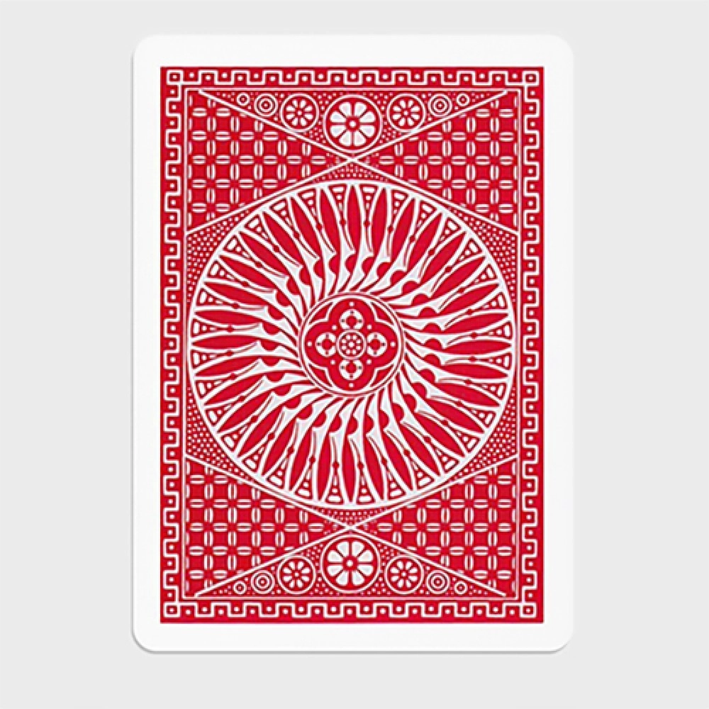 Tally Ho Circle Back Gaff Pack Red (6 Cards) by The Hanrahan Gaff Company